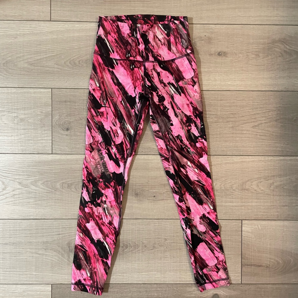 Pink Camo/Tie Dye Lulu Leggings